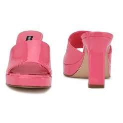 Nine West Behot Heeled Slide Sandals