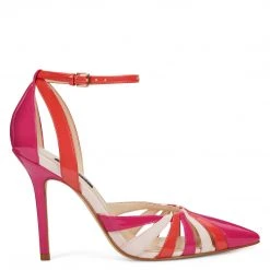 Nine West Color Pop Bekki Ankle Strap Pumps