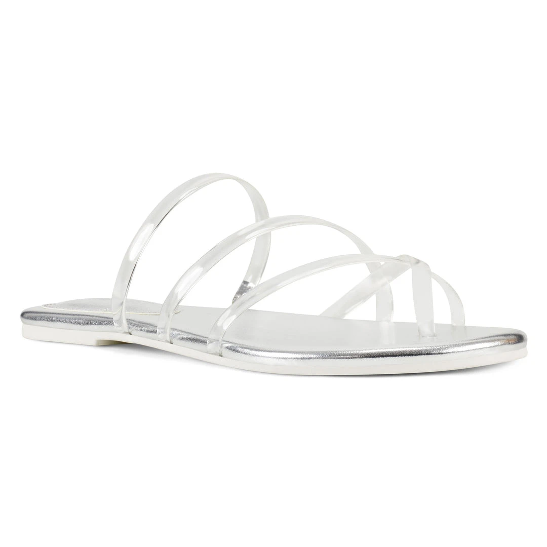 Nine West Benette Flat Slide Sandals 4 Nine West Benette Flat Slide Sandals