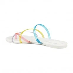 Nine West Color Pop Benette Flat Slide Sandals