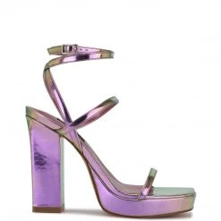Nine West Y2K Revival Benz Strappy Sandals