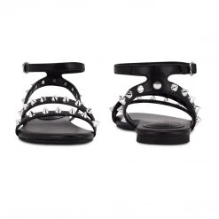 Nine West Bernie Studded Flat Sandals Fun Flats