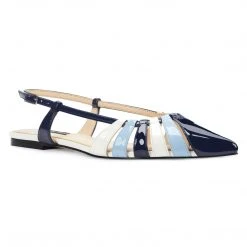Nine West Betsy Pointed Toe Flats Color Pop