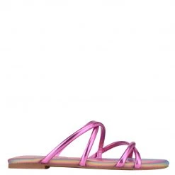 Nine West Beva Flat Slide Sandals