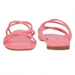 Nine West Beva Flat Slide Sandals Fun Flats
