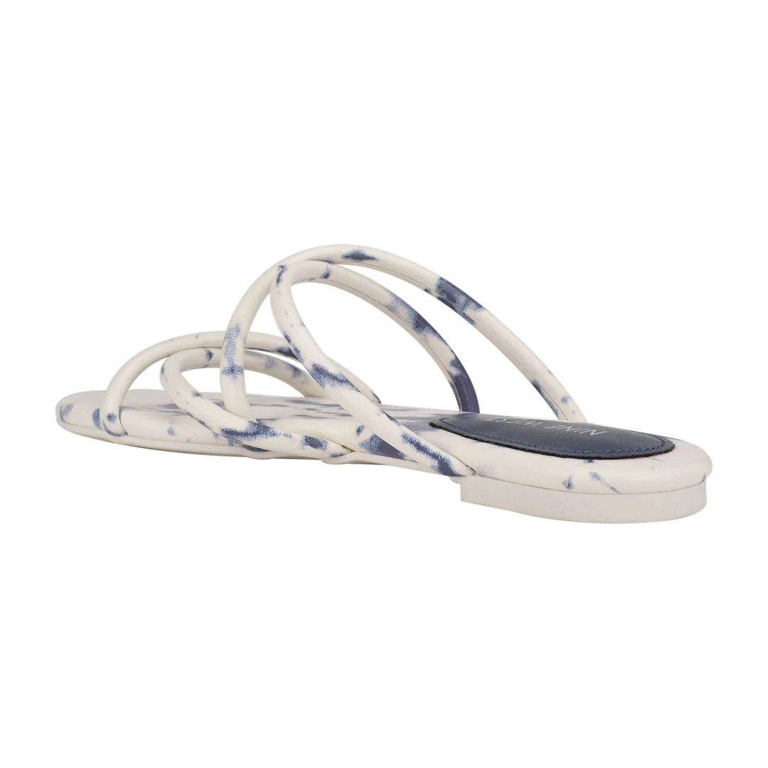 Nine West Beva Flat Slide Sandals Fun Flats 5 Nine West Beva Flat Slide Sandals Fun Flats