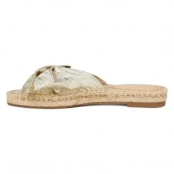 Nine West Weave Got You Blanche Espadrille Slide Sandals