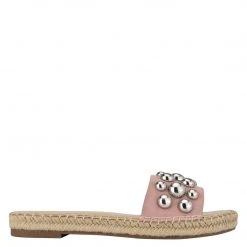Nine West Weave Got You Blast Espadrille Slide Sandals