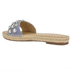 Nine West Weave Got You Blast Espadrille Slide Sandals