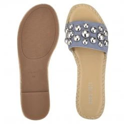 Nine West Weave Got You Blast Espadrille Slide Sandals