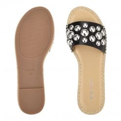 Nine West Weave Got You Blast Espadrille Slide Sandals 6 Nine West Weave Got You Blast Espadrille Slide Sandals