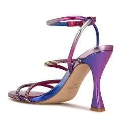 Nine West Blitz Ankle Strap Sandals Heel Appeal