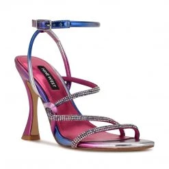 Nine West Blitz Ankle Strap Sandals Heel Appeal