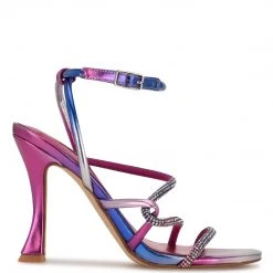 Nine West Blitz Ankle Strap Sandals Heel Appeal