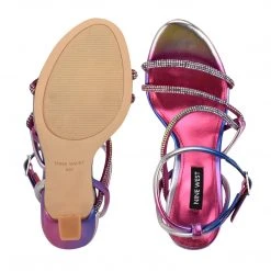 Nine West Blitz Ankle Strap Sandals Heel Appeal