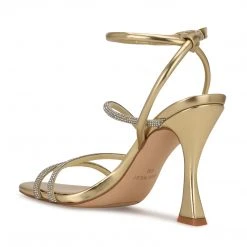 Nine West Heel Appeal Blitz Ankle Strap Sandals