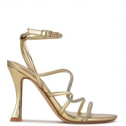 Nine West Heel Appeal Blitz Ankle Strap Sandals