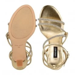 Nine West Heel Appeal Blitz Ankle Strap Sandals