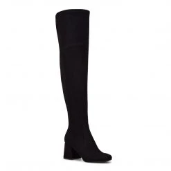 Nine West Blocky Over The Knee Heeled Boots