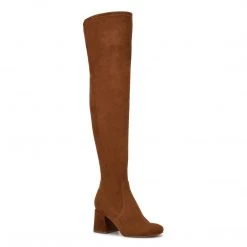 Nine West Blocky Over The Knee Heeled Boots