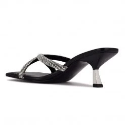 Nine West Heel Appeal Blonde Heeled Slide Sandals
