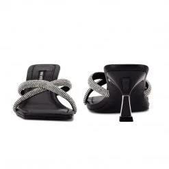 Nine West Heel Appeal Blonde Heeled Slide Sandals