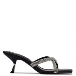 Nine West Heel Appeal Blonde Heeled Slide Sandals