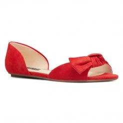 Nine West Bonnie Bow Front D'Orsay Flats Color Pop