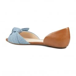 Nine West Bonnie Bow Front D'Orsay Flats