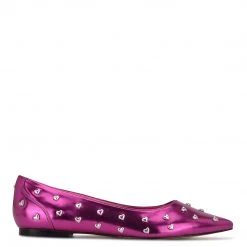 Nine West Boost Pointy Toe Flats Color Pop