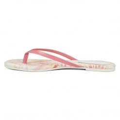 Nine West Bossy Flat Thong Sandals Color Pop