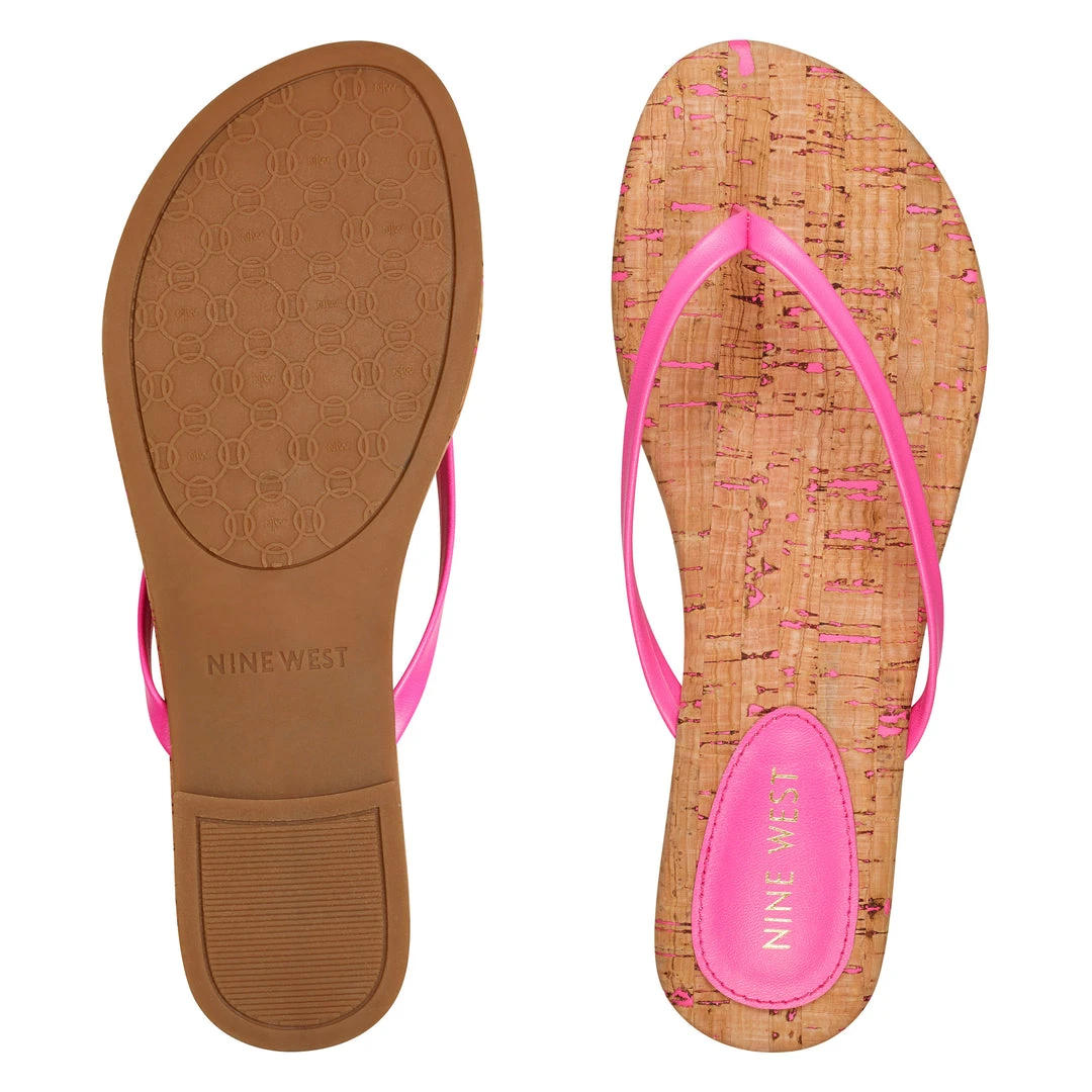 Nine West Bossy Flat Thong Sandals Nine West Bossy Flat Thong Sandals