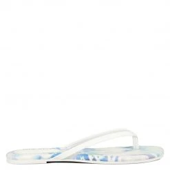 Nine West Bossy Flat Thong Sandals Color Pop