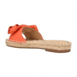Nine West Weave Got You Bow Espadrille Slide Sandals