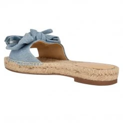 Nine West Bow Espadrille Slide Sandals Weave Got You