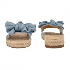 Nine West Bow Espadrille Slide Sandals Weave Got You