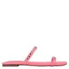 Nine West Brandie Flat Studded Slide Sandals Color Pop