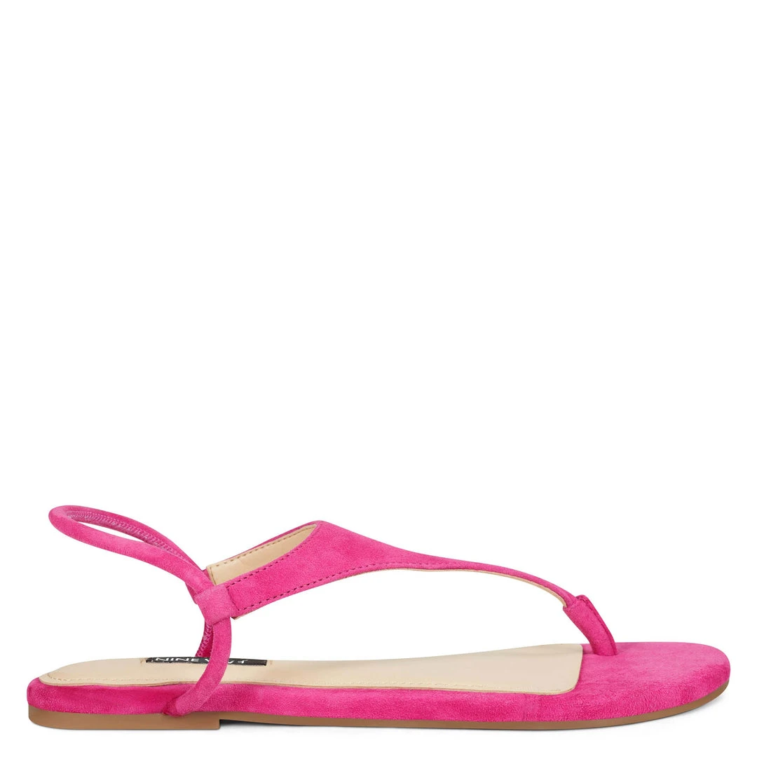Nine West Color Pop Braydin Stretch Flat Sandals 3 Nine West Color Pop Braydin Stretch Flat Sandals