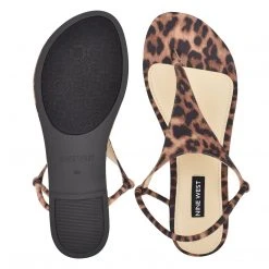 Nine West Fun Flats Braydin Stretch Flat Sandals 7 Nine West Fun Flats Braydin Stretch Flat Sandals