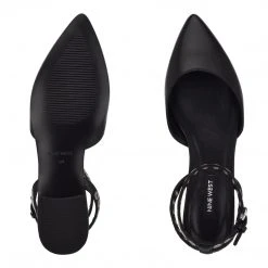 Nine West Brez Ankle Strap Pointy Toe Flats Shoes