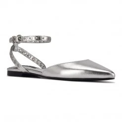 Nine West Brez Ankle Strap Pointy Toe Flats