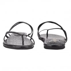 Nine West Brice Flat Toe Ring Slide Sandals Fun Flats