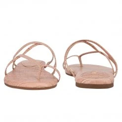 Nine West Brice Flat Toe Ring Slide Sandals 5 Nine West Brice Flat Toe Ring Slide Sandals