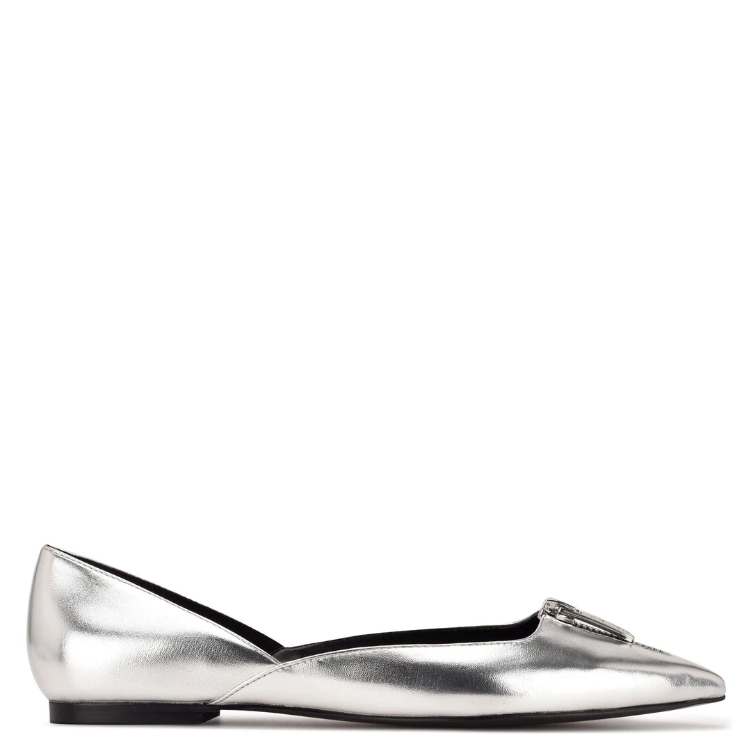 Nine West Brina Pointy Toe Flats Metallic Mindset 3 Nine West Brina Pointy Toe Flats Metallic Mindset