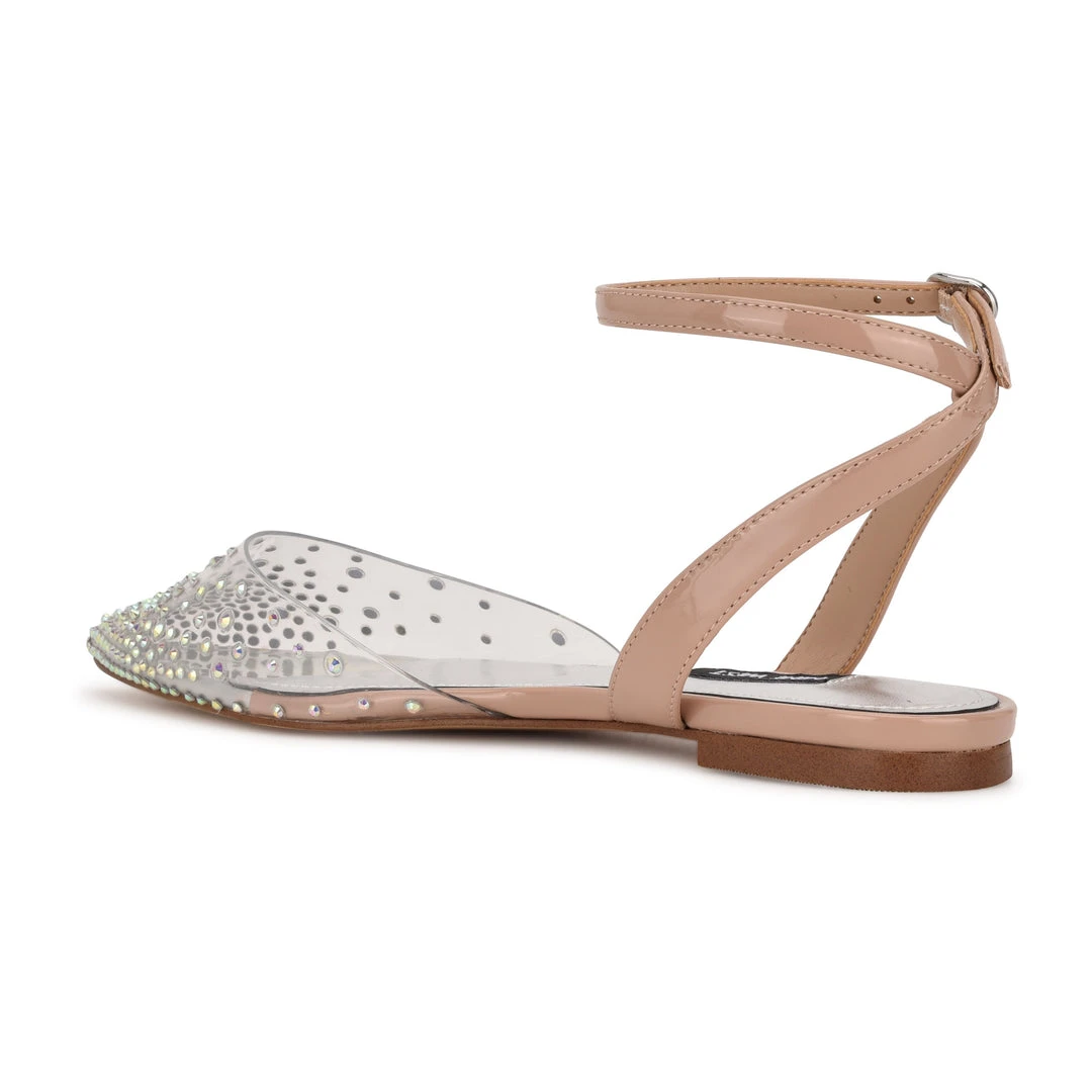 Nine West Briya Pointy Toe Flats In The Clear 5 Nine West Briya Pointy Toe Flats In The Clear