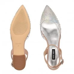 Nine West Briya Pointy Toe Flats In The Clear 11 Nine West Briya Pointy Toe Flats In The Clear
