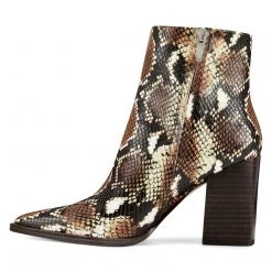Nine West Bryson Block Heel Booties Heels