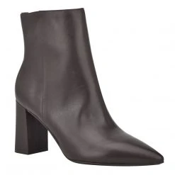 Nine West Cacey 9x9 Heeled Booties 10 Nine West Cacey 9x9 Heeled Booties
