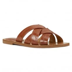 Nine West Cade Flat Slide Sandals Mules & Slides
