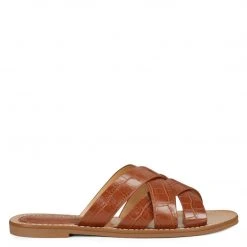 Nine West Cade Flat Slide Sandals Mules & Slides